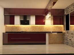 While if you go for neutral wood cabinet colors in beige, white or even any light hues, to make a good contrast go for rich or dark quartz countertop hues from red and burgundy to even patterned black or black and white which will speak volume about your. Maroon And White Color Themed Kitchen Conceptions India Facebook