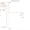 A hardwired doorbell includes a small transformer that converts the household alternating current (ac), to direct current (dc) for the doorbell chimes. 1