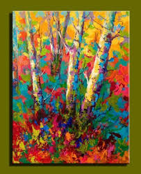 Popular Famous Acrylic Paintings Art Tree Art Colorful Art