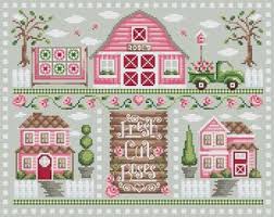 Choose from annie's wide range of counted cross stitch patterns to find a project perfect for your home décor, gift giving, or other creative use. Pink Barn Shannon Christine Designs Cross Stitch Patterns