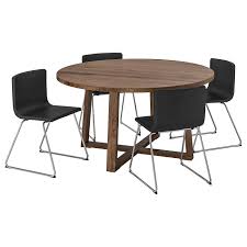 Https Www Ikea Com No No P Moerbylanga Bernhard Bord Og 4 Stoler Eikefiner Brunbeiset Mjuk Mork Brun S29290122 Ikea Ikea Tisch Stuhle Ikea