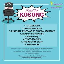 Jawatan kosong pahang kuantan mac 2014 di touch matrix sdn bhd touch matrix sdn bhd touch group of companies comprised of companies. Kuantan Senarai Jawatan Kosong Terkini Di Nurraysa Facebook