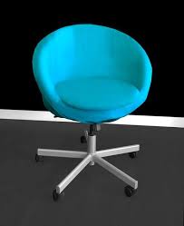 Ikea Skruvsta Chair Slipcover Solid Blue Slipcovers For Chairs Ikea Chair Cover Ikea Chair