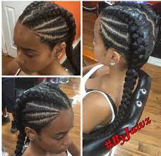 Pin By Samantha Mireles On Hair Braids For Black Hair Feed In Braids Hairstyles Braided Hairstyles