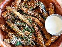 Recette Frites D Aubergines Recette Recette Aubergine Rapide Recette Recettes De Cuisine