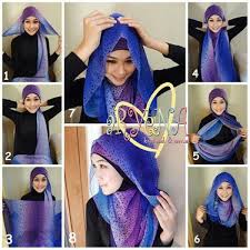 Image result for tutorial hijab