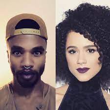 Nathalie emmanuel is an english actress currently playing the role of missandei in hbo's game. Nathalie Emmanuel And Luke Youngblood Friendship Popsugar Celebrity