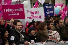 Ils défileront pour un retrait pur et simple du projet de loi. Manifestation Pour Tous Duel De Slogan