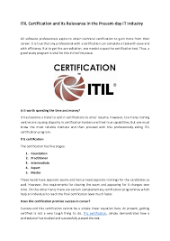 Itil resume pdf cute figure 10 new itil v3 templates. Pdf Itil Certification And Its Relevance In The Present Day It Industry Swapnil Jukunte Academia Edu