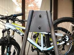 自転車 ｍｔｂ ラックを作ってみた 自転車 ラック 自転車ラック