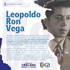 Sabías que Leopoldo Wilfrido Ron Vega, fue uno de los grandes pioneros de  El Coca? A los 9 años, huyó con su familia por la guerra de 1912 y, con el  tiempo,