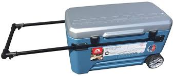 Igloo 110 qt cooler with wheels. Igloo Maxcold Glide 110 Qt Full Size Wheeled Cooler Everything Else On Carousell