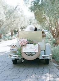 Getaway Wedding Car Decorations Ideas Decorazioni Nuziali Idee Per Matrimoni Matrimoni Unici