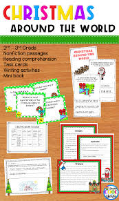 Christmas Around The World Activity Pack Nonfiction Passages Social Studies Worksheets Afterschool Activities