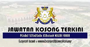 About 378 of agensi kerajaan in johor. Jawatan Kosong Di Pejabat Setiausaha Kerajaan Negeri Johor 11 Januari 2021 Kerja Kosong 2021 Jawatan Kosong Kerajaan 2021