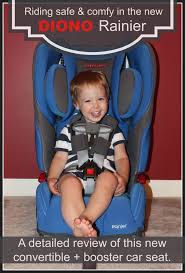 Diono Rainier Convertible Plus Booster Car Seat Review Car Seats Baby Car Seats Booster Car Seat