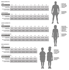 Us Womens Clothing Size Chart Measurements Rldm
