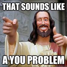 Image result for sounds like a you problem