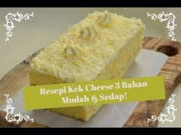 Semakin lama ia disimpan, semakin enak rasanya. Cara Buat Kek Cheese Yang Mudah Sedap Youtube