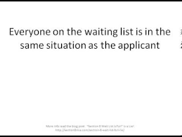 Section 8 Wait Is Full Is A Lie Families In Distress Need To Be Creative To Get Their Names Ahead Of Everyone Else On The Wait Li Being A Landlord List Lie