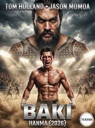 🎬 BAKI HANMA (2026) - IMDb: 9.2⭐️ Starring: Tom Holland, Jason Momoa ✨ In  a world where strength defines destiny, Baki Hanma unleashes a brutal new  chapter of survival and legacy —