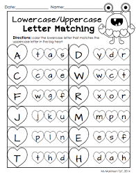 Teach kids to recognize the uppercase and lowercase version of every letter in the alphabet. Uppercase And Lowercase Letters Worksheets 99worksheets