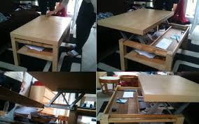 Que vous ayez besoin d'une table basse pour y déposer vos télécommandes et recevoir vos amis ou alors d'une table basse avec rangement pour y glisser vos magazines préférés. Idees Projets Ma Table Relevable