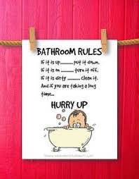  Funny Bathroom Signs For Children Funny Bathroom Art Funny Bathroom Signs Bathroom Humor