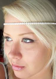 Wedding Diamond Headband Diamond Headband Criss Cross Diamonds Headband  Pattern By Rebeckah Ferger Diamond Head Band Songs
