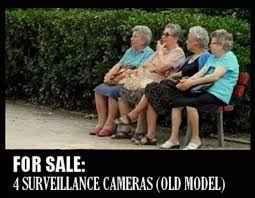 Security Securitycameras Surveillance Surveillancecameras Cctv Surveillance Cameras Old Lady Humor Old Models