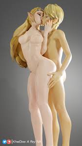 lvl3toaster Zelda fandom - intense Link Princess Zelda BOTW pleasure