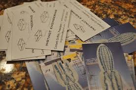 Business cards can include photos of the american flag, uncle sam, the statue of liberty, fireworks, weapons, and the revolutionary war of images. Diy Scratch Off Business Cards 5 Steps With Pictures Instructables