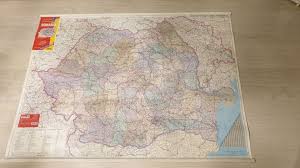 Harta turistica si rutiera romania 2845 obiective turistice. Harti Rutiere Olx Ro