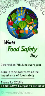 The second world food safety day (wfsd) will be celebrated on 7 june 2020 to draw attention and inspire action to help prevent, detect and manage foodborne risks, contributing to food security, human health, economic prosperity, agriculture, market access, tourism and sustainable development. World Food Safety Day Food Safety Everyone S Business