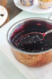 Coulis De Myrtilles Fraiches Ou Surgelees Sauce Aux Bleuets Recette Myrtille Recette Alimentation