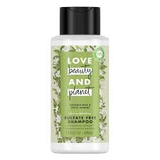 Love Beauty And Planet Shampoo Sulfate Free Coconut Milk And White Jasmine 13 5 Oz Walmart Com Beauty Planet Coconut Milk Shampoo Shampoo