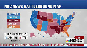 Clinton Leads Nbc Battleground Map On Election Eve