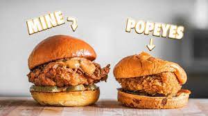 Making The Popeyes Chicken Sandwich At Home But Better Youtube
