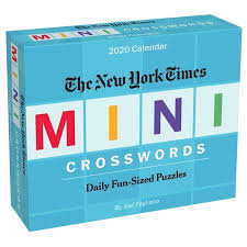 The New York Times Mini Crossword Puzzles 2020 Day To Day Calendar Walmart Com Daily Desk Calendar Crossword Puzzles Free Pdf Books