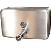 Horizontal Stainless Steel Soap Dispenser