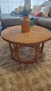 Round coffee tables are classic in any home making it look great. Round Natural Rattan Coffee Table World Market