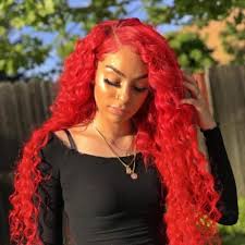 Drool over this red velvet hair color for asian women with long hair and oversized curls. 20 Inspiring Black Girls With Red Hair 2021 Trends