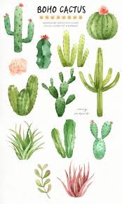 We believe in helping you find the product that is right for you. Boho Cactus Watercolor Cliparts Boho Clipart Botanical Etsy Watercolorarts Cactus Paintings Watercolor Cactus Cactus Wall Art