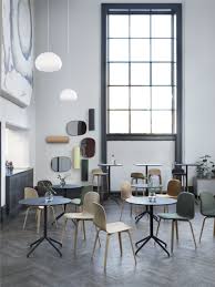 Muuto Still Cafe Table Round Cafe Tables Dining Table Upholstered Bar Stools