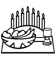 Kwanzaa Day And Kinara Candle Holder Coloring Pages Kids Play Color In 2020 Coloring Pages Kwanzaa Colors Kwanzaa