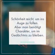 Schönheit Reicht Um Ins Auge Zu Fallen Aber Man Benötigt Charakter