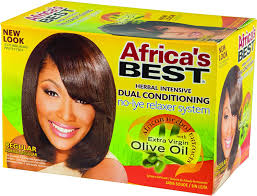 Relaxing your hair at home can save you money, but don't sacrifice the health of your tresses to save a few dollars. Amazon Com No Lye Dual Conditioning Relaxer System By Africa S Best Beauty