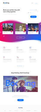Booking Hd Web Design Minimal Web Design Creative Web Design