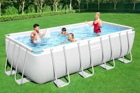 Zahlreiche gartenpool ideen, die das ziel haben ihren garten schöner, erholsamer und die gartenstunden im sommer erfrischender zu machen. Bestway Replacement Pools 56933 Power Steel 16 X 8 X 48 4 88m X 2 44m X 1 22m Rectangular Pool Bestwaystore Eu