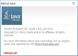 Java runtime environment (jre) allows you to play online games, chat with people around the world, calculate your mortgage interest, and view images in 3d, just to name a few. Download Java 8 Update 161 Offline Installers File Wiki